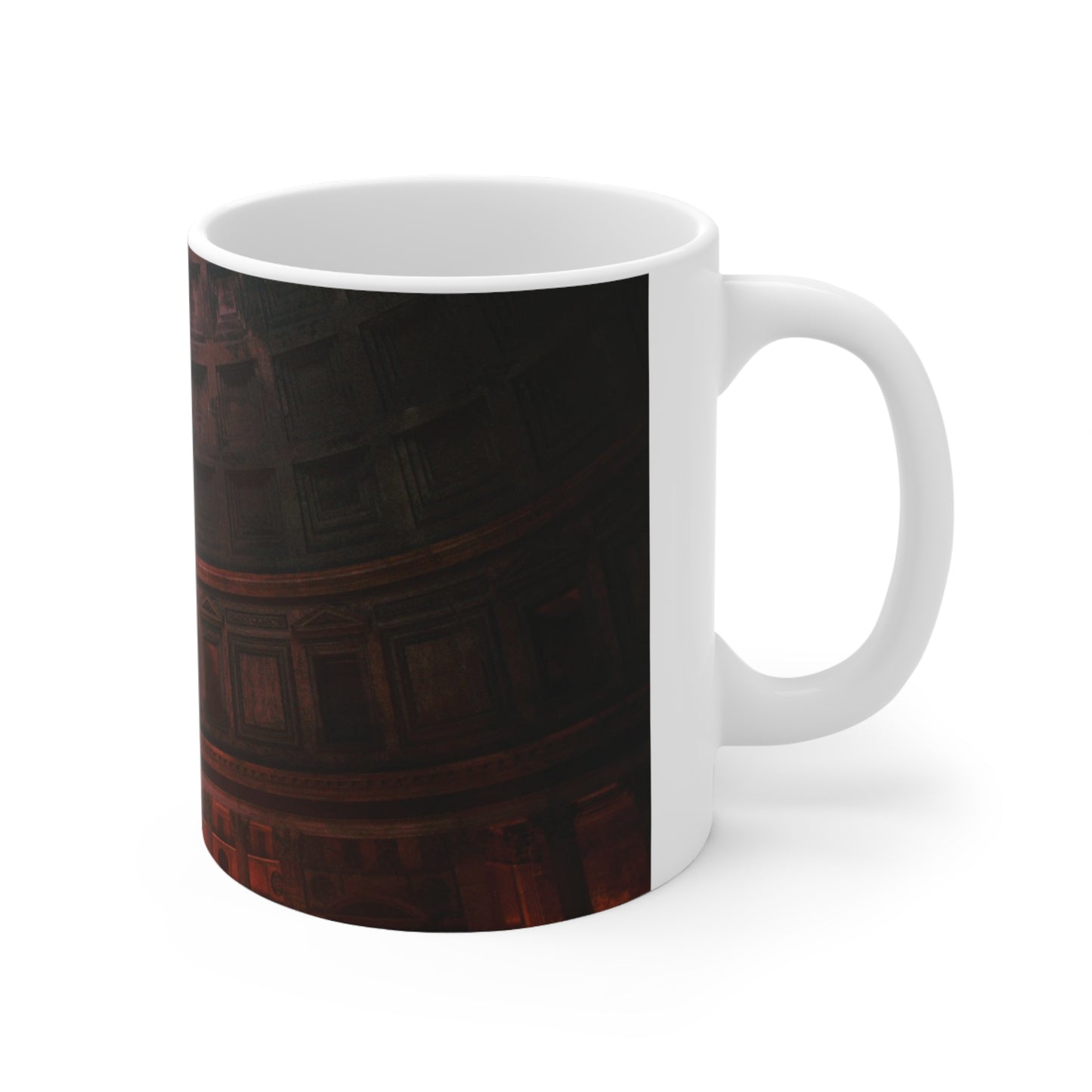 The Pantheon White Mug 11oz