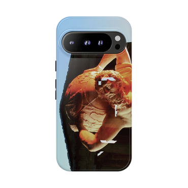 Atlas and Temple of Neptune phone case for Google Pixel 9 Pro by Vittorio Storaro, from the La Civiltà Romana collection