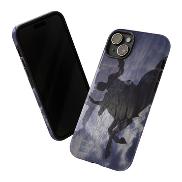 The Ancient Via Appia phone case for iPhone 15 Plus by Vittorio Storaro, from the La Civiltà Romana collection