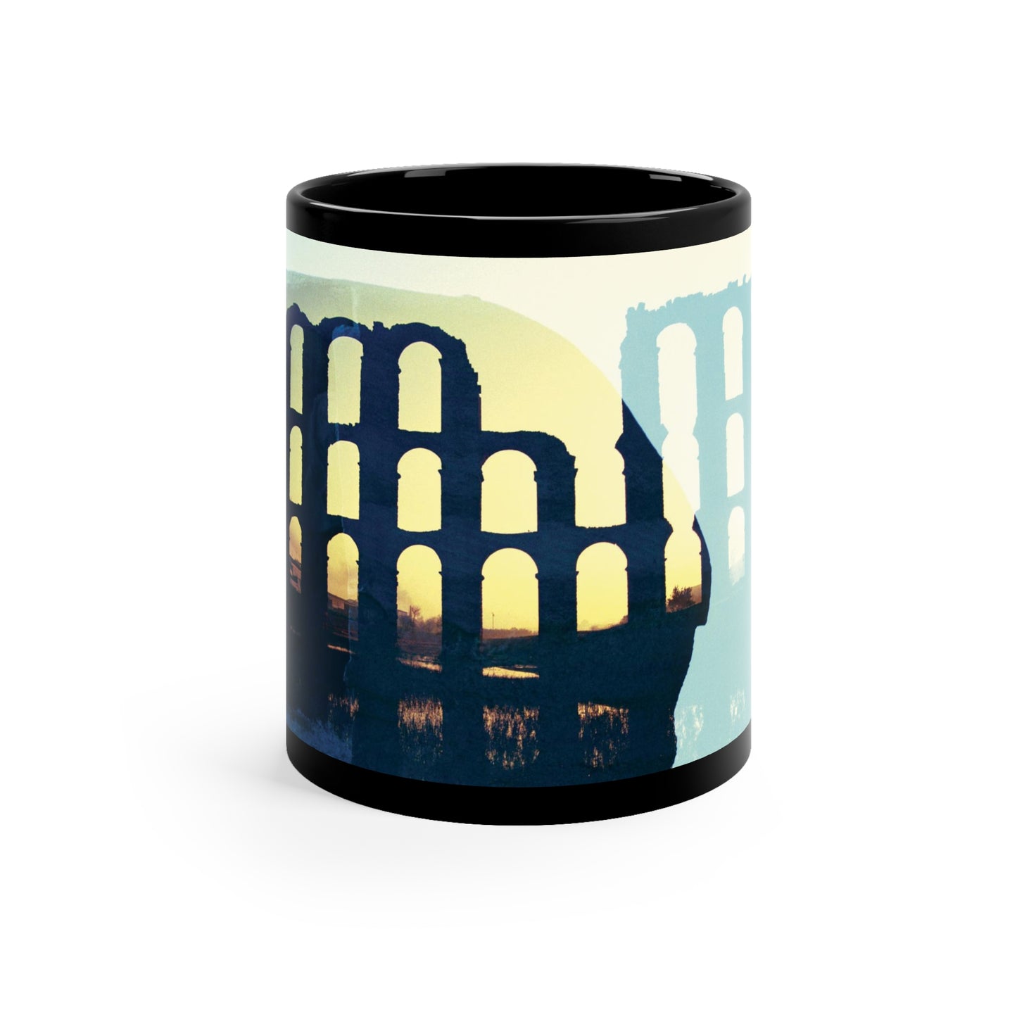 The Ages of Man 11oz Black Mug