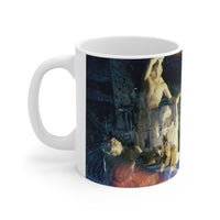 Venus The Galata & The Theater in Orange White Mug 11oz