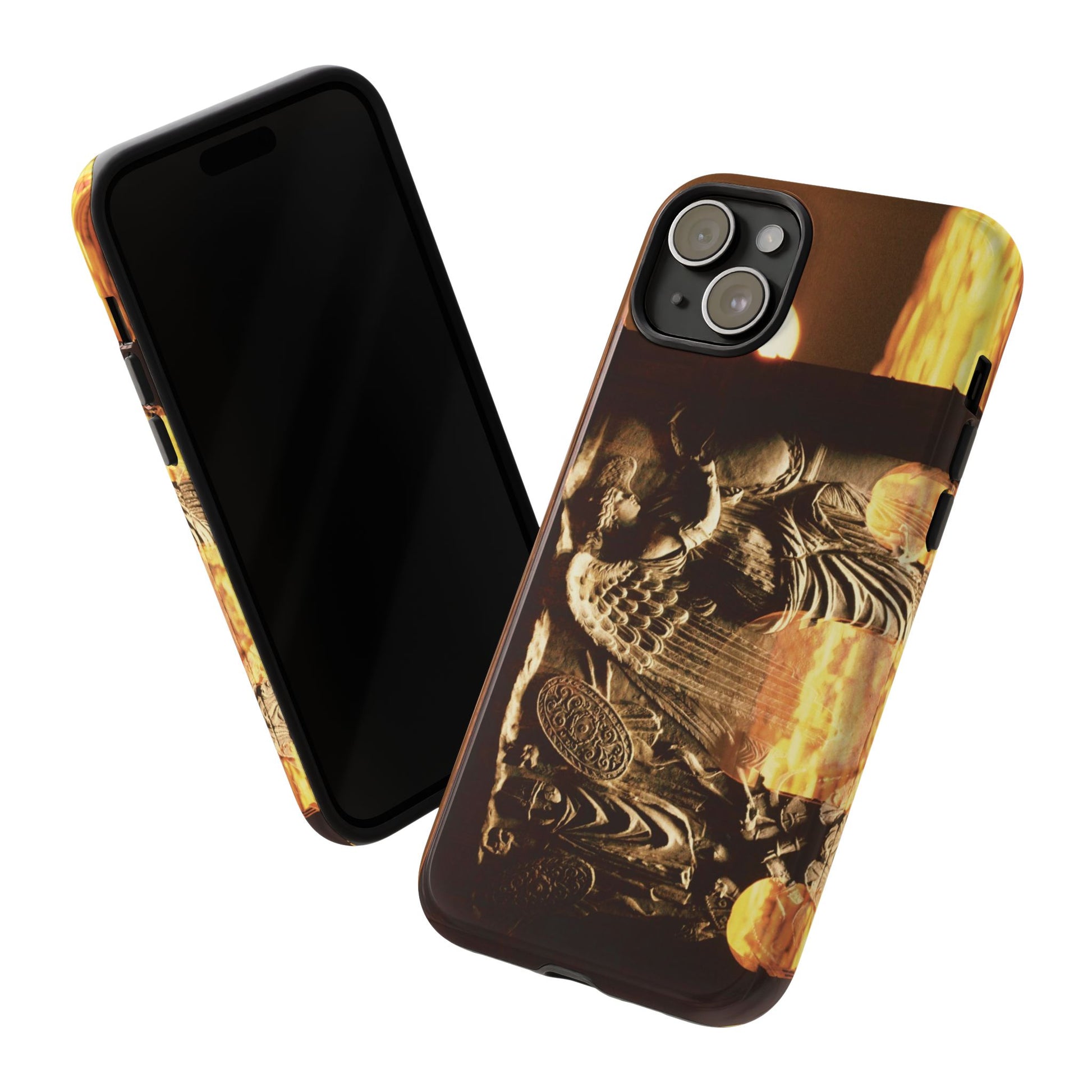 Arch of Victory phone case for iPhone 15 Plus by Vittorio Storaro, from the La Civiltà Romana collection