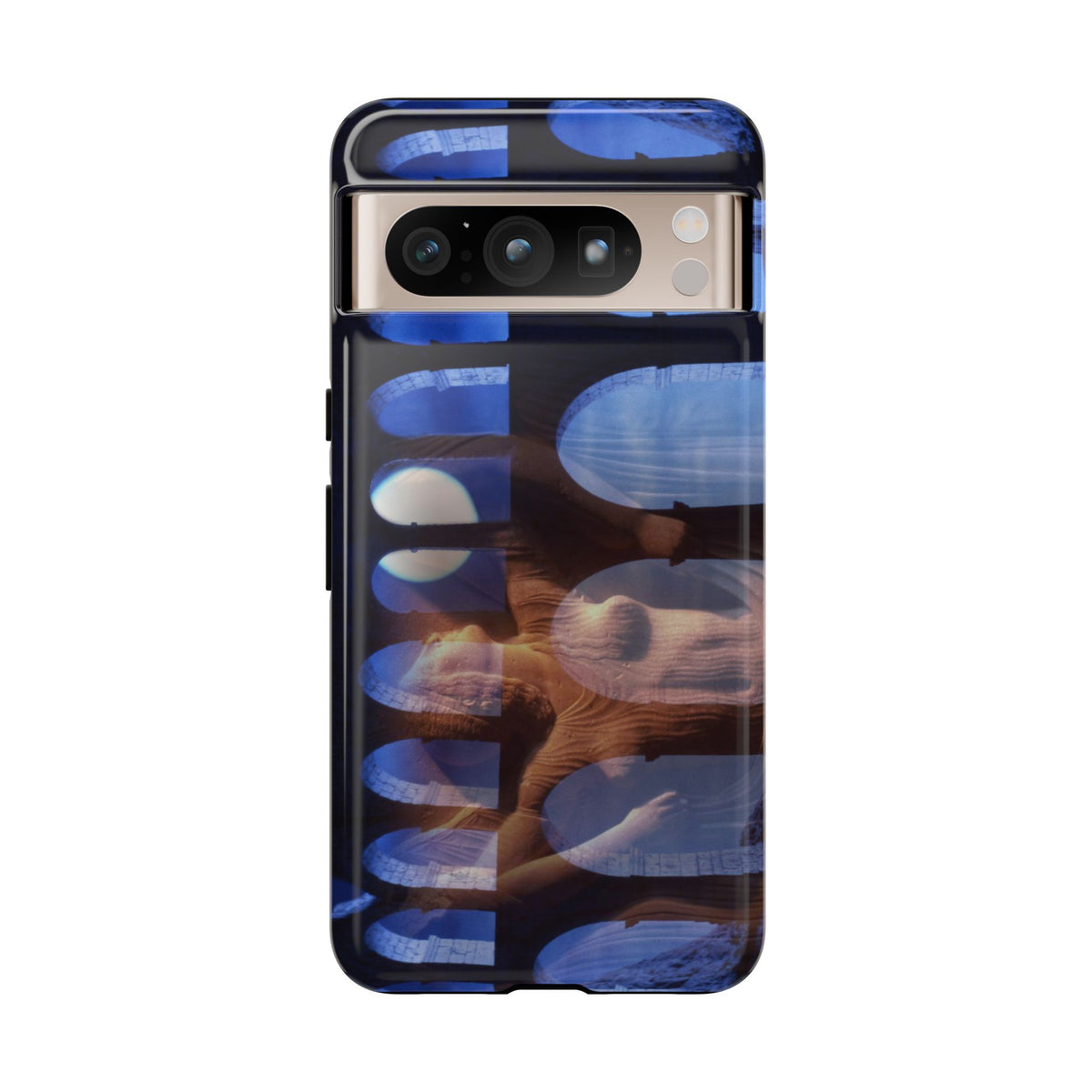 The Aqueduct and his Goddess phone case for Google Pixel 8 Pro by Vittorio Storaro, from the La Civiltà Romana collection