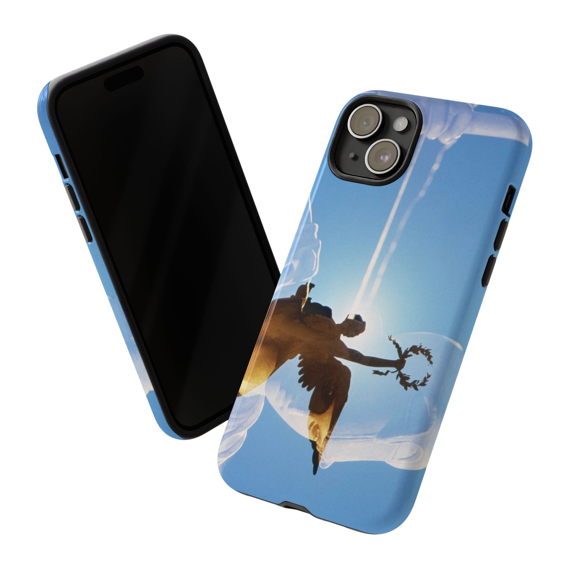 The Victory phone case for iPhone 15 Plus by Vittorio Storaro, from the La Civiltà Romana collection