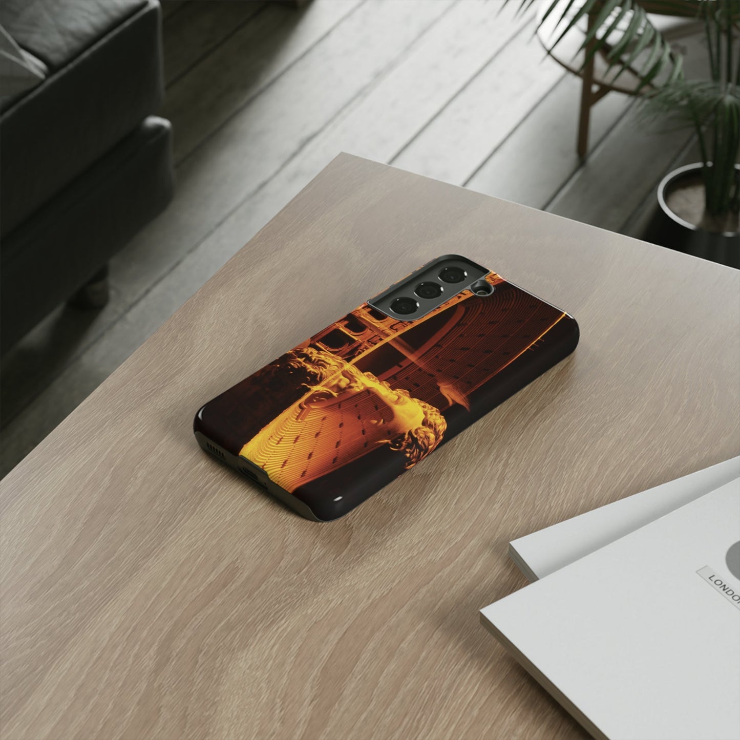 Flavian Amphitheater Phone Case - Imperial Monumentality Protection