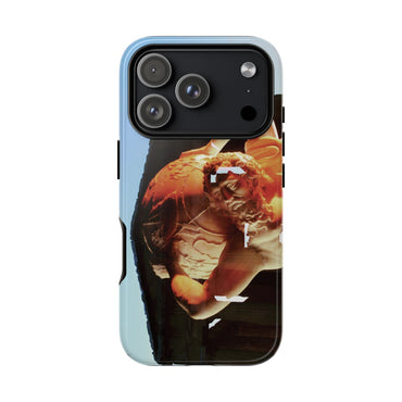 Atlas and Temple of Neptune phone case for iPhone 17 Pro by Vittorio Storaro, from the La Civiltà Romana collection