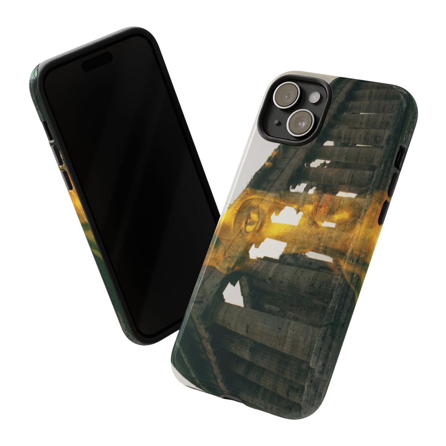Dionysus and His Temple phone case for iPhone 15 Plus by Vittorio Storaro, from the La Civiltà Romana collection