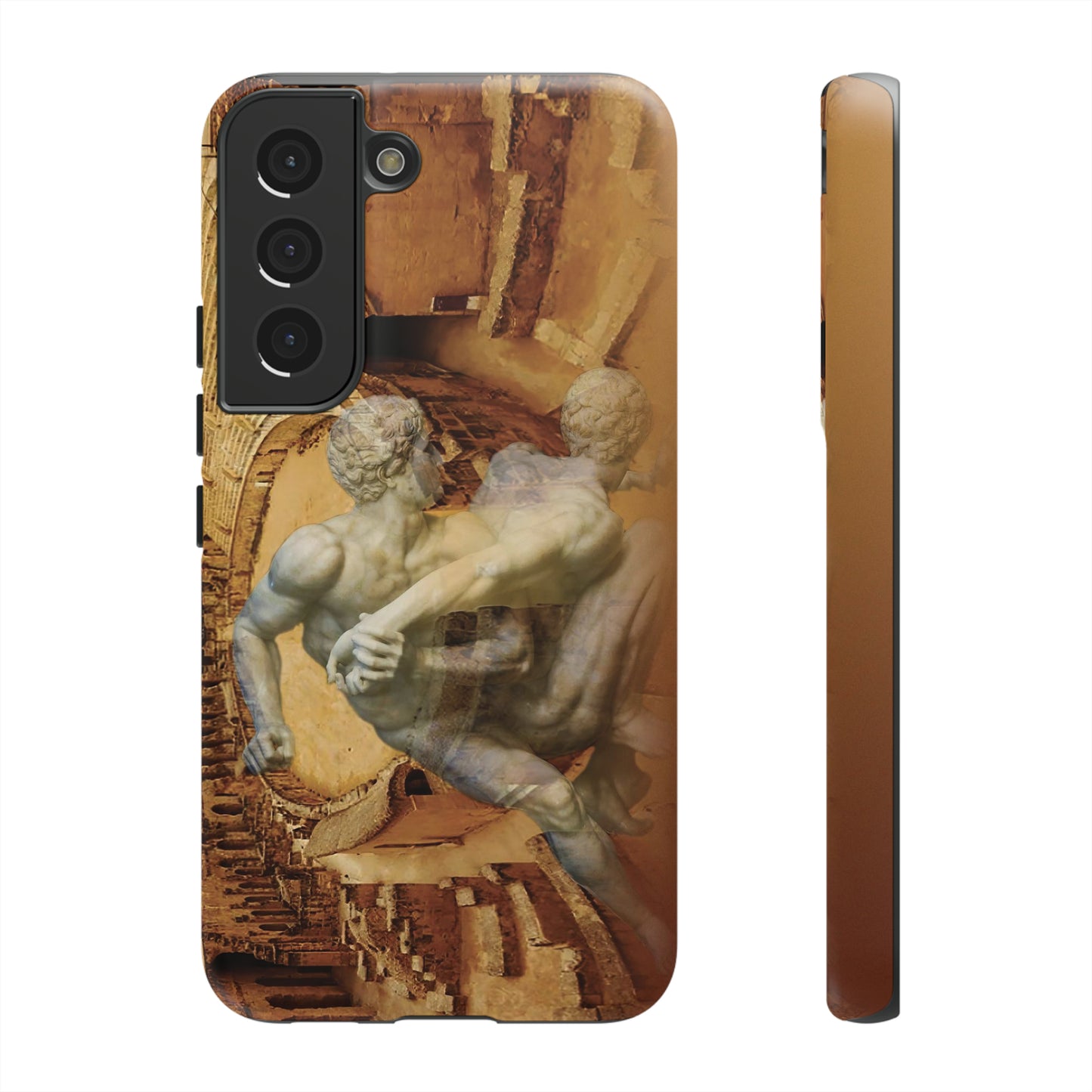 Amphitheater El Jem And The Uffizi Wrestlers Phone Cases