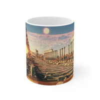 Streets of The Em­pi­re White Mug 11oz