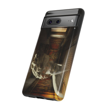 The Villa dei Mysteries phone case for Google Pixel 7 by Vittorio Storaro, from the La Civiltà Romana collection