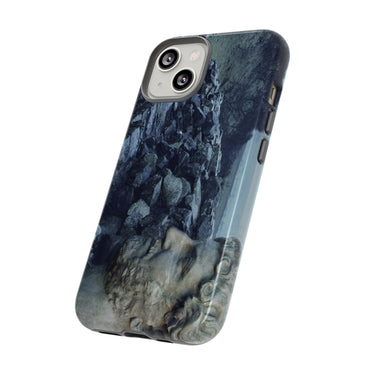 Adriano's wall in Britannia phone case for iPhone 14 by Vittorio Storaro, from the La Civiltà Romana collection