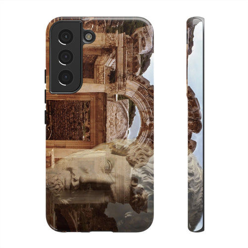 Adriano's Market phone case for Samsung Galaxy S22 by Vittorio Storaro, from the La Civiltà Romana collection