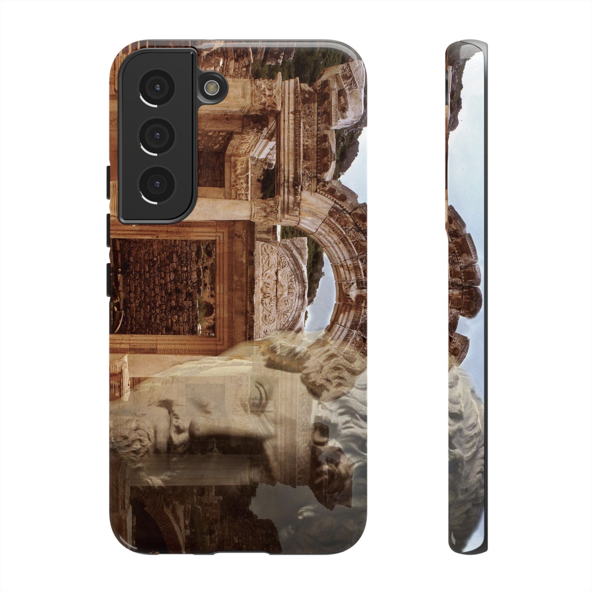 Adriano's Market phone case for Samsung Galaxy S22 by Vittorio Storaro, from the La Civiltà Romana collection