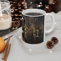 Mosaics of the Thermal Baths of Villa Armerina Mug 11oz
