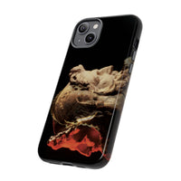 Apollo and two faced Janus phone case for iPhone 14 Plus by Vittorio Storaro, from the La Civiltà Romana collection