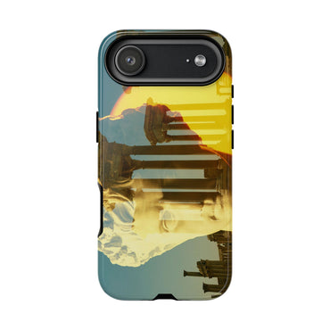 Augustus's Sun on Palmyra phone case for iPhone 17 Air by Vittorio Storaro, from the La Civiltà Romana collection