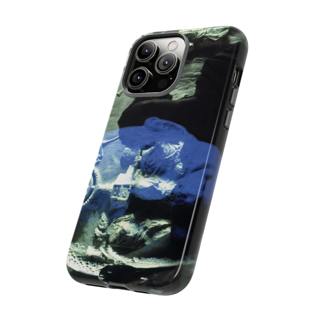 Titus and his father Vespasian phone case for iPhone 14 Pro Max by Vittorio Storaro, from the La Civiltà Romana collection