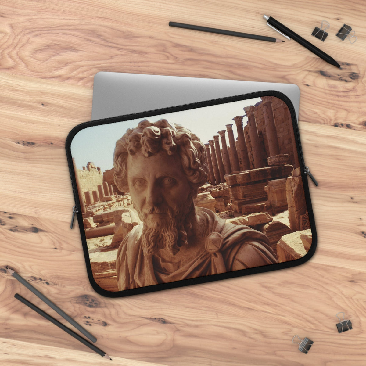 Septimius Severus In Leptis Magna Laptop Sleeve