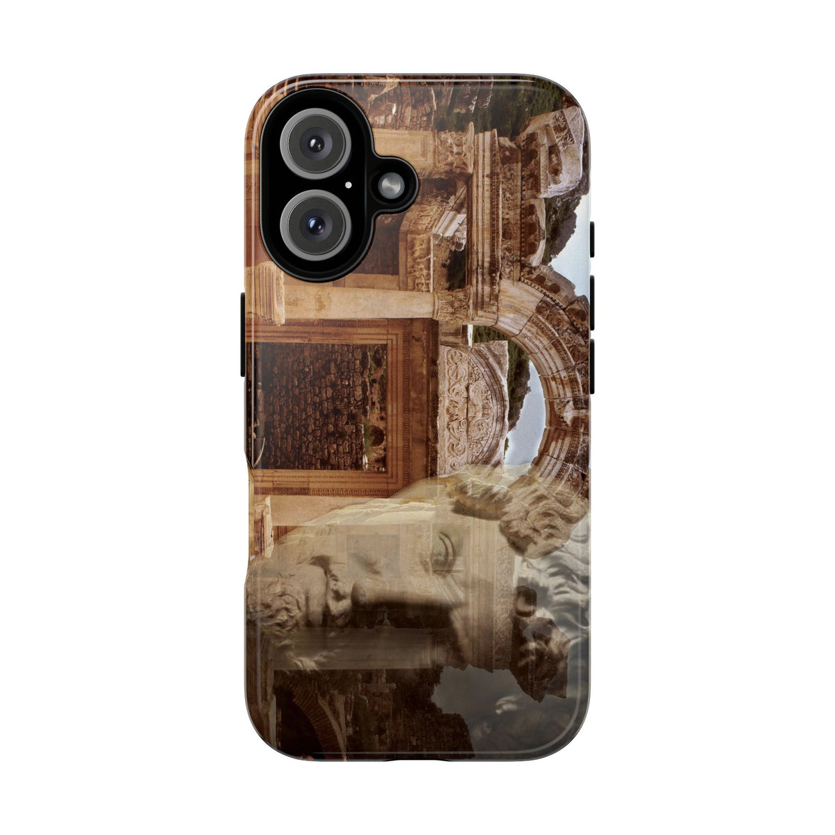 Adriano's Market phone case for iPhone 16 by Vittorio Storaro, from the La Civiltà Romana collection