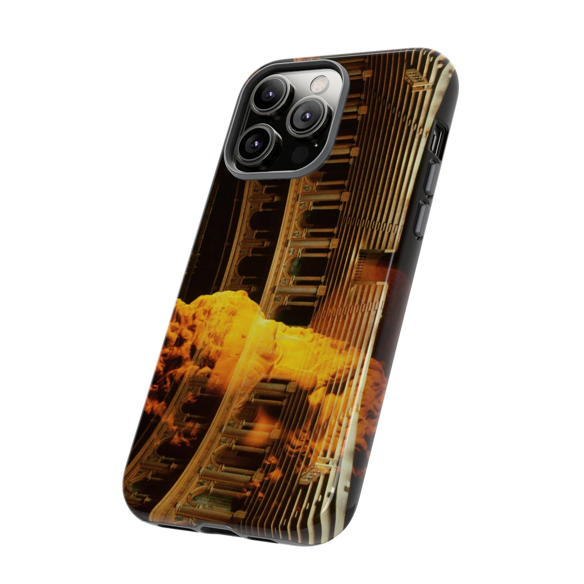 Heracles Arena phone case for iPhone 14 Pro Max by Vittorio Storaro, from the La Civiltà Romana collection