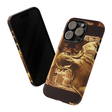 Etruscan Apollo phone case for iPhone 15 Pro by Vittorio Storaro, from the La Civiltà Romana collection