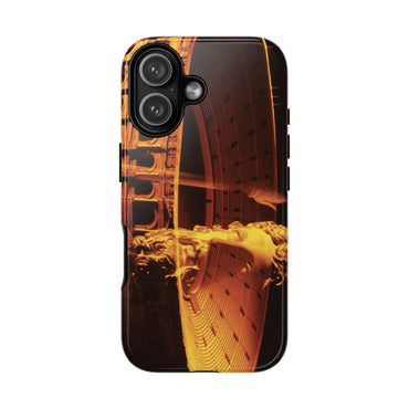 Flavian Amphitheater phone case for iPhone 17 by Vittorio Storaro, from the La Civiltà Romana collection