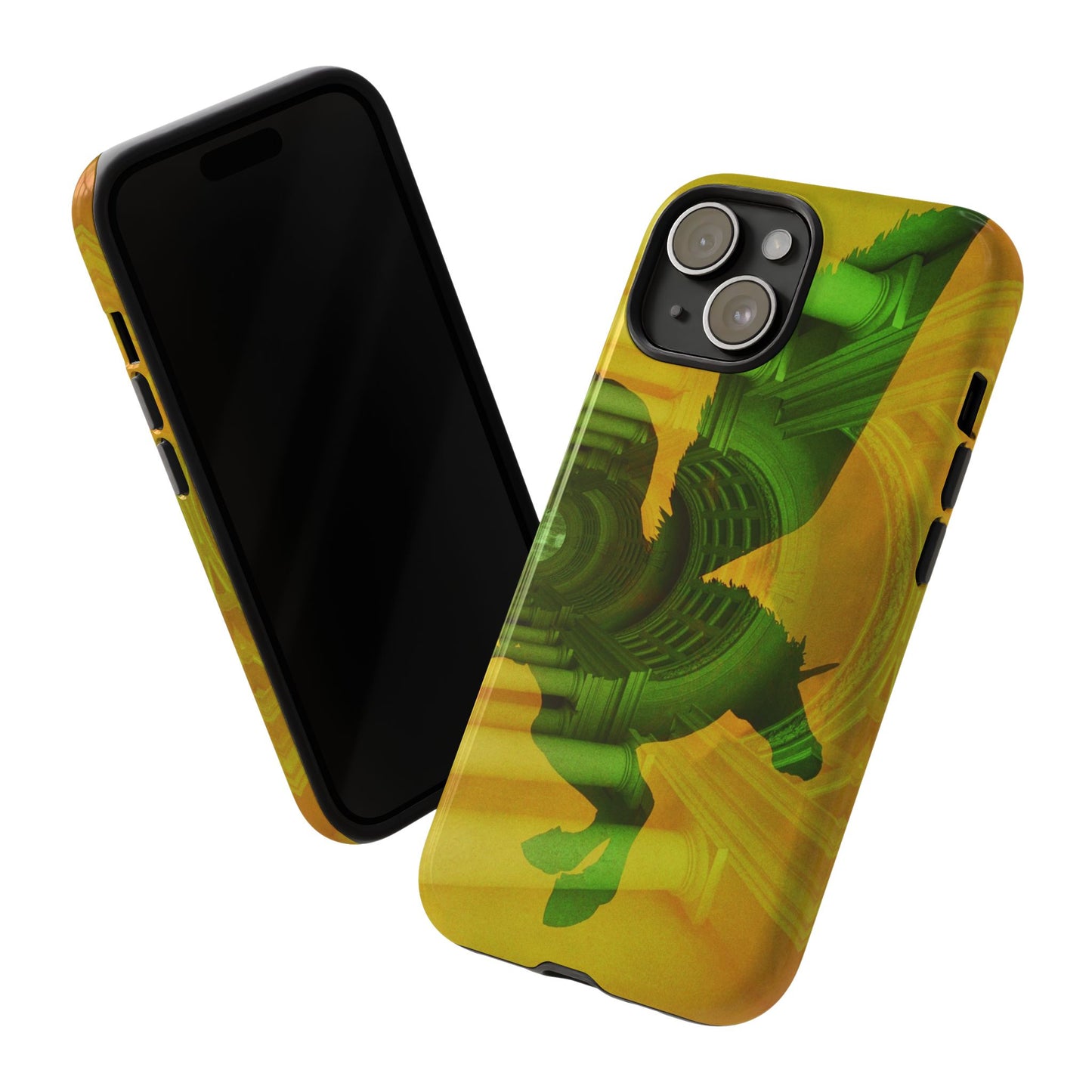 Pegasus phone case for iPhone 15 by Vittorio Storaro, from the La Civiltà Romana collection