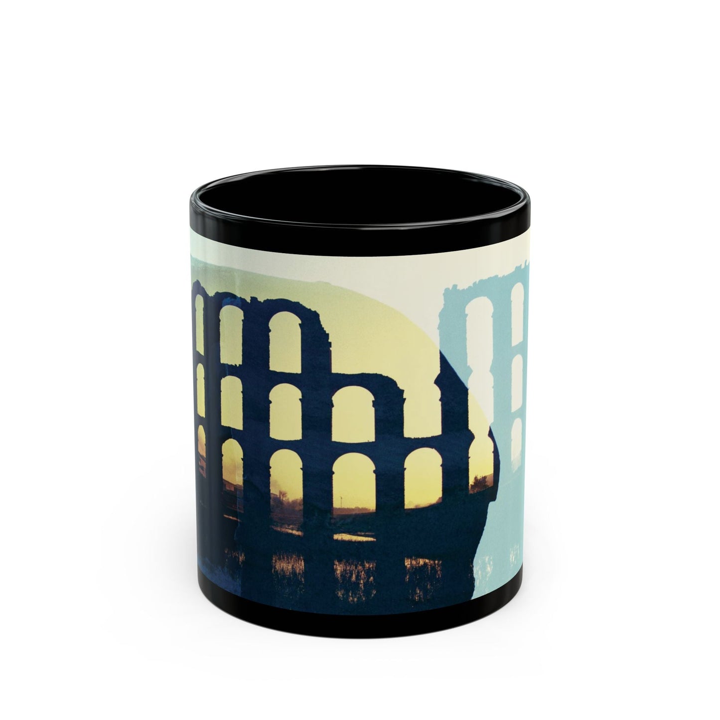 The Ages of Man 11oz Black Mug
