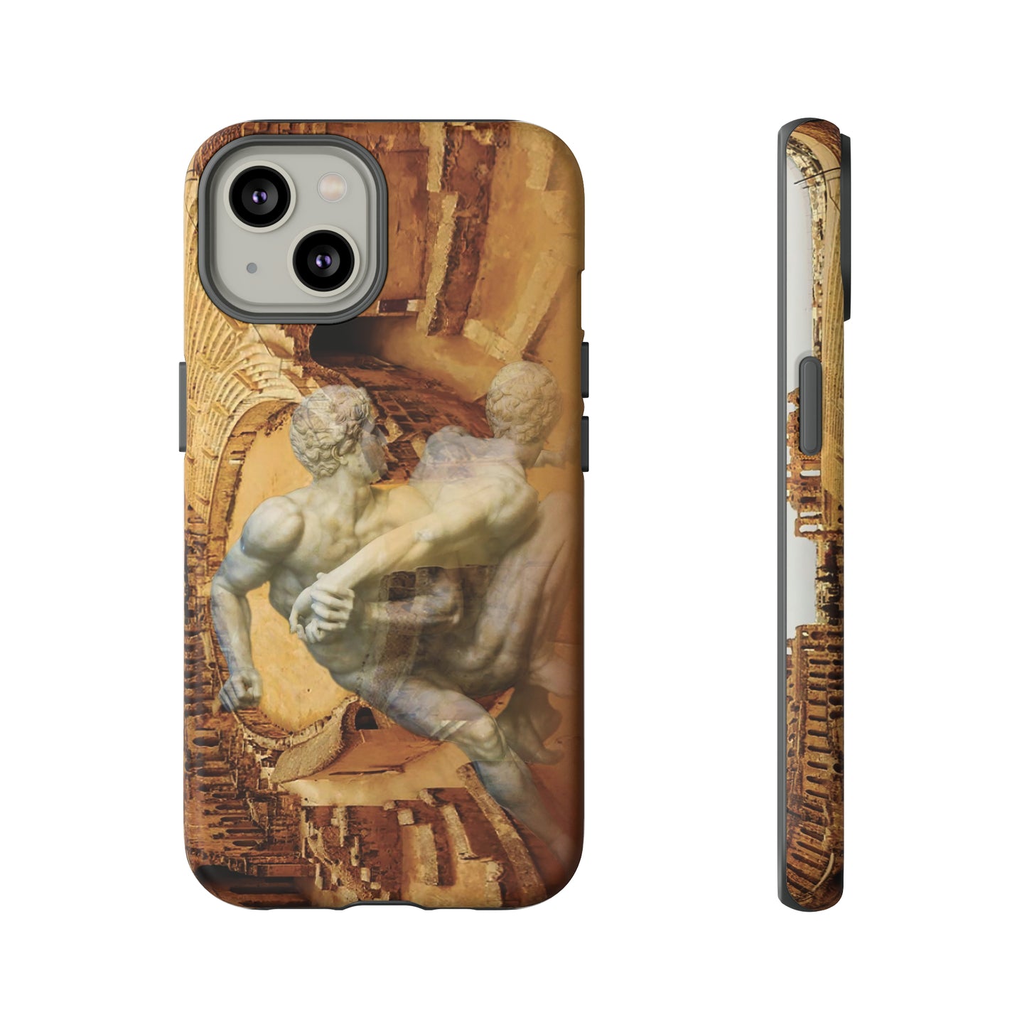 Amphitheater El Jem And The Uffizi Wrestlers Phone Cases