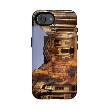 Diocletian's Palace with Goddess Roma phone case for iPhone 17e by Vittorio Storaro, from the La Civiltà Romana collection