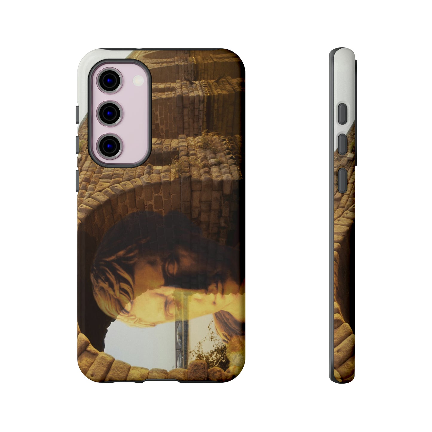 Julius Caesar and the france bridge  Phone Cases