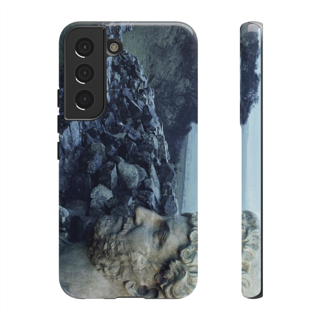 Adriano's wall in Britannia phone case for Samsung Galaxy S22 by Vittorio Storaro, from the La Civiltà Romana collection
