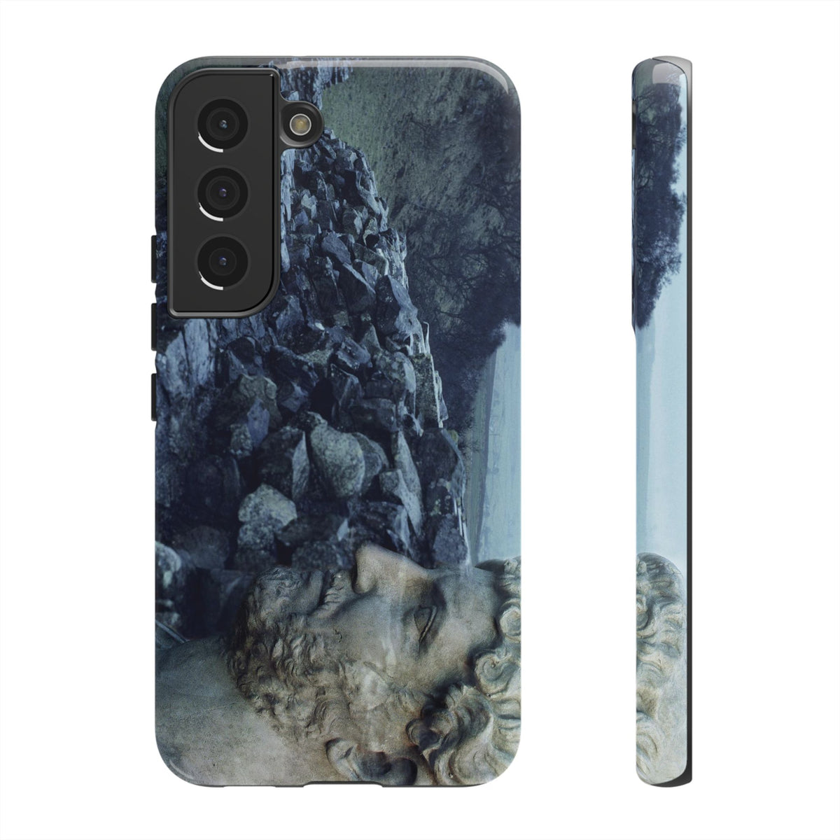 Adriano's wall in Britannia phone case for Samsung Galaxy S22 by Vittorio Storaro, from the La Civiltà Romana collection