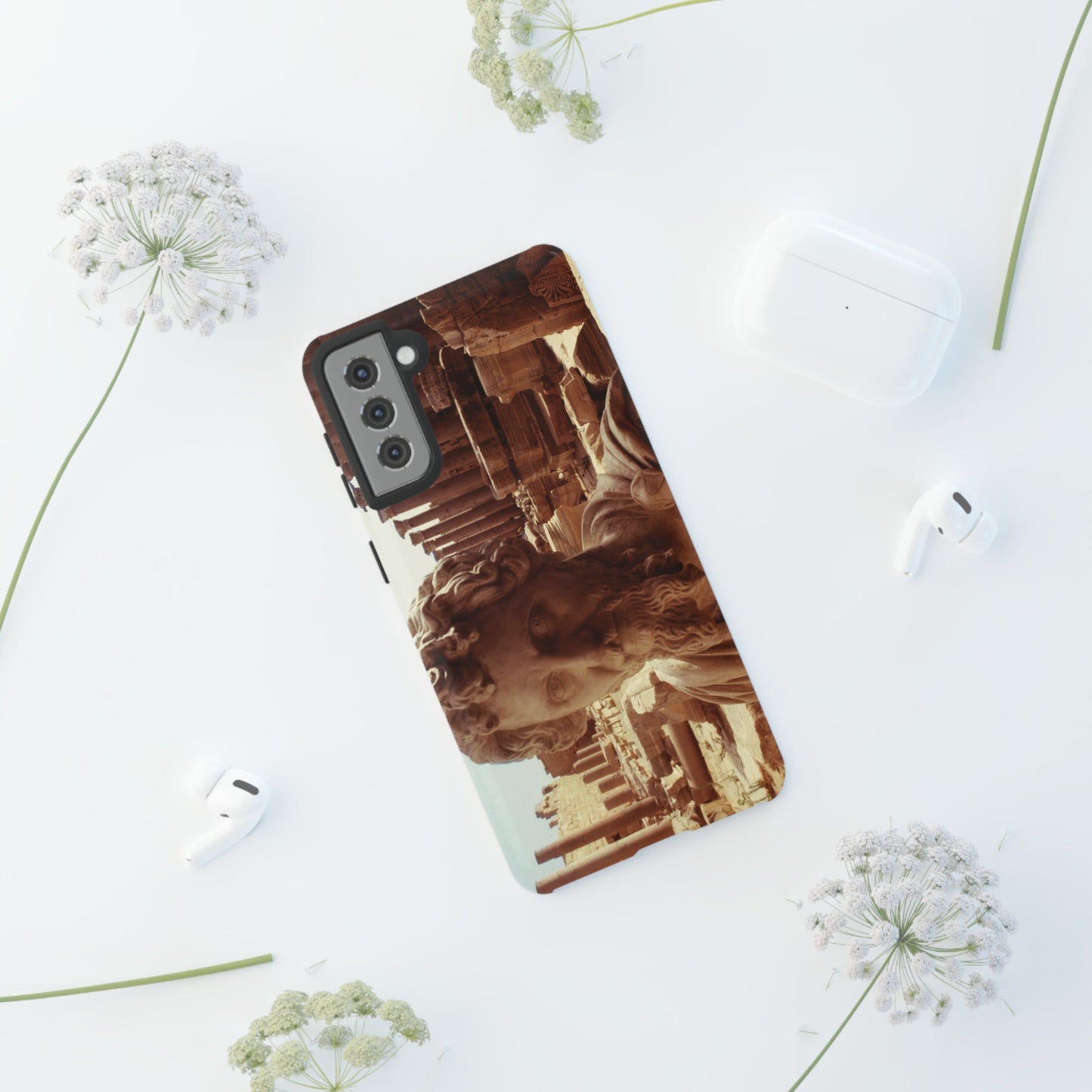 Septimius Severus in Leptis Magna Phone Cases