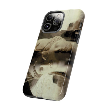 Minerva and Athena phone case for iPhone 14 Pro Max by Vittorio Storaro, from the La Civiltà Romana collection