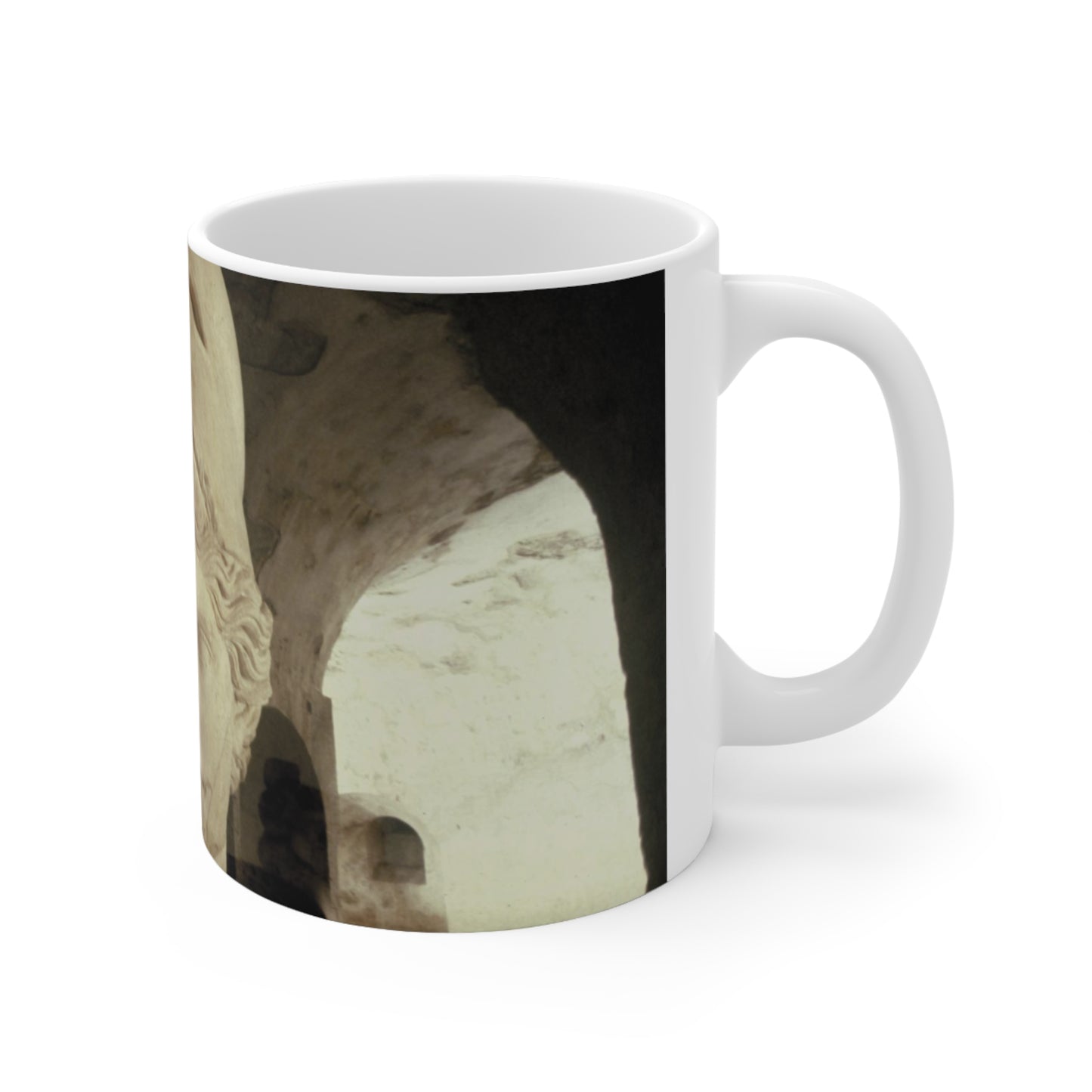 Minerva &  Athena White Mug 11oz