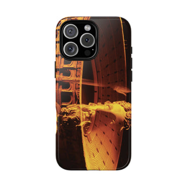 Flavian Amphitheater phone case for iPhone 16 Pro Max by Vittorio Storaro, from the La Civiltà Romana collection