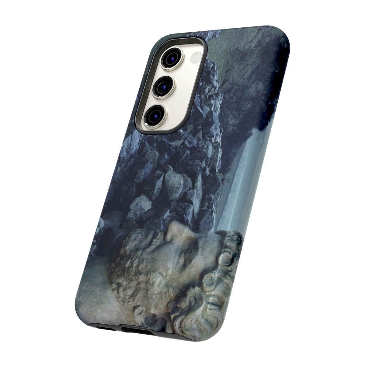 Adriano's wall in Britannia phone case for Samsung Galaxy S23 by Vittorio Storaro, from the La Civiltà Romana collection