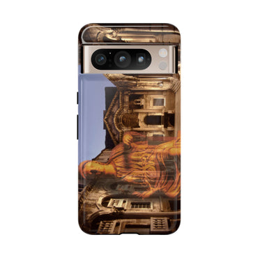 Diocletian's Palace with Goddess Roma phone case for Google Pixel 8 Pro by Vittorio Storaro, from the La Civiltà Romana collection