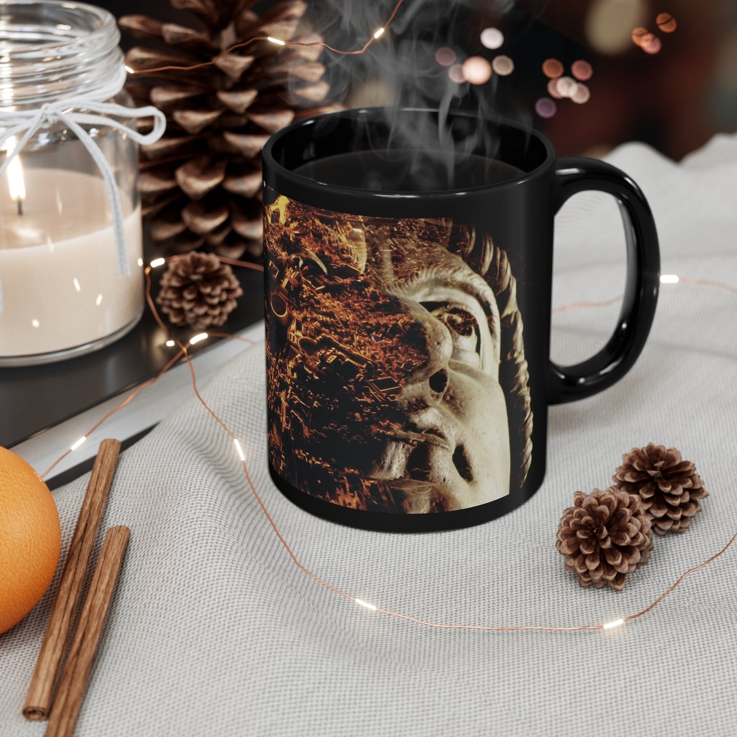 The Rome of Constantine 11oz Black Mug