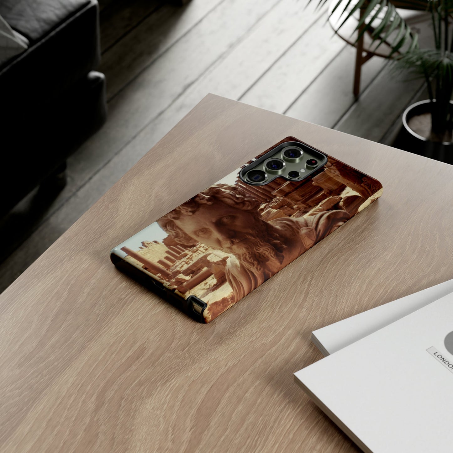 Septimius Severus in Leptis Magna Phone Cases