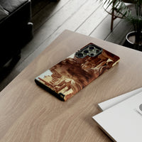 Septimius Severus in Leptis Magna Phone Cases