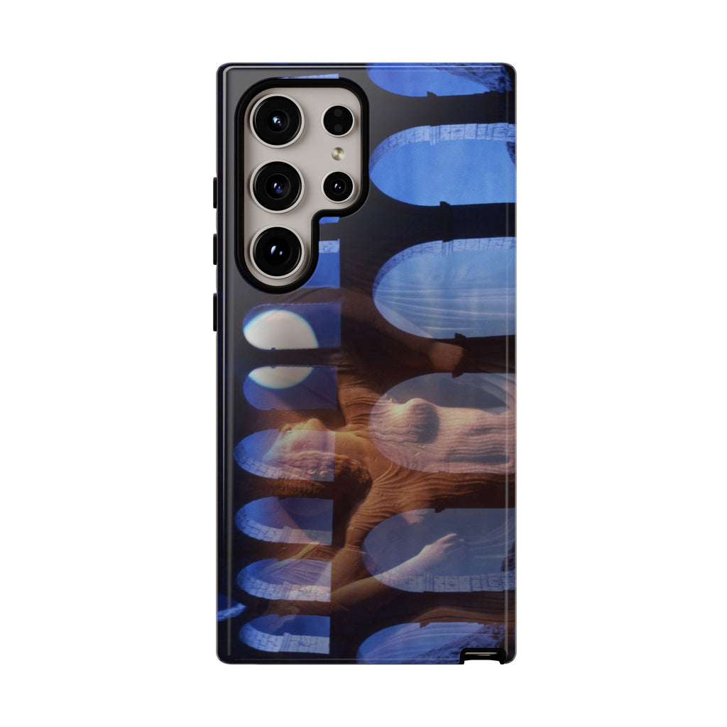 The Aqueduct and his Goddess phone case for Samsung Galaxy S24 Ultra by Vittorio Storaro, from the La Civiltà Romana collection