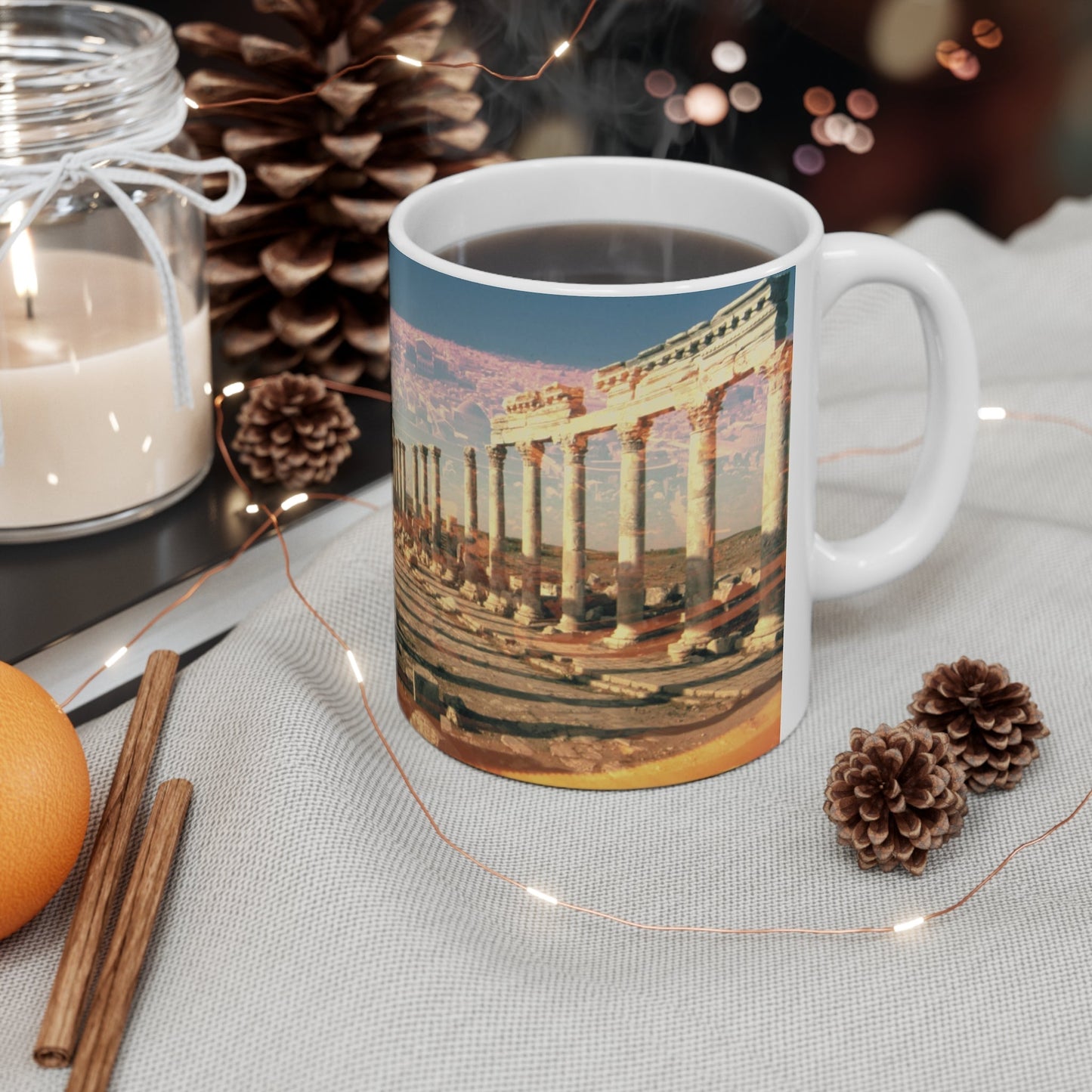 Streets of The Em­pi­re White Mug 11oz
