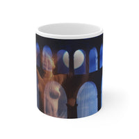 The Aqueduct & His Goddess White Mug 11oz