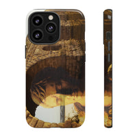 Julius Caesar and the france bridge  Phone Cases