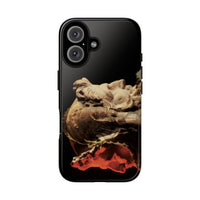 Apollo and two faced Janus phone case for iPhone 16 by Vittorio Storaro, from the La Civiltà Romana collection