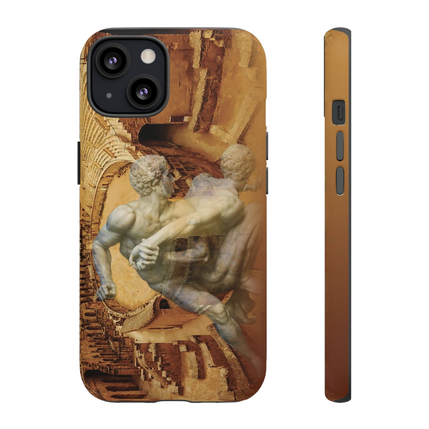 Amphitheater El Jem And The Uffizi Wrestlers Phone Cases