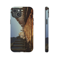 Traiano in the Colonnade of Apamea Phone Cases