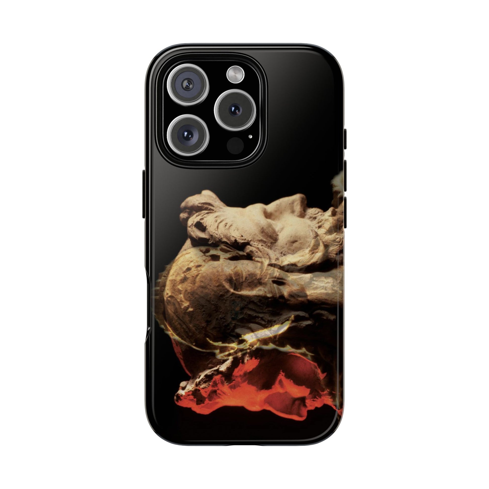Apollo and two faced Janus phone case for iPhone 16 Pro by Vittorio Storaro, from the La Civiltà Romana collection